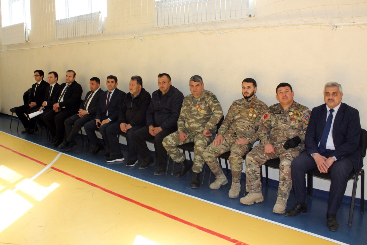 Daşkəsən şəhidlərinin xatirəsinə həsr olunan voleybol birinciliyi keçirildi - FOTOLAR